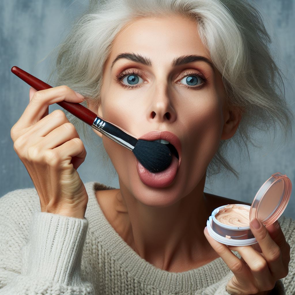 התמכרות לאיפור - האם זה אפשרי? Generated with AI