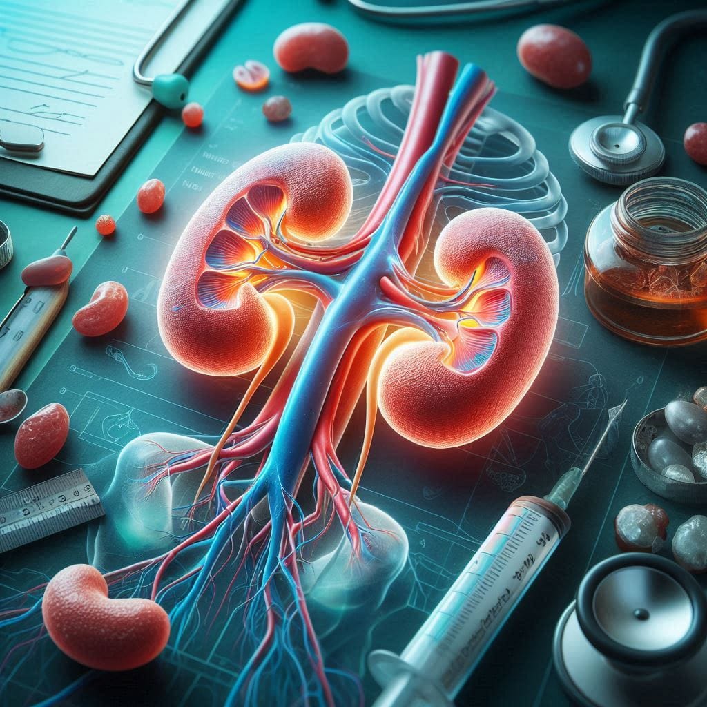 אילוסטרציה כליות - פרופסור רפי קרסו